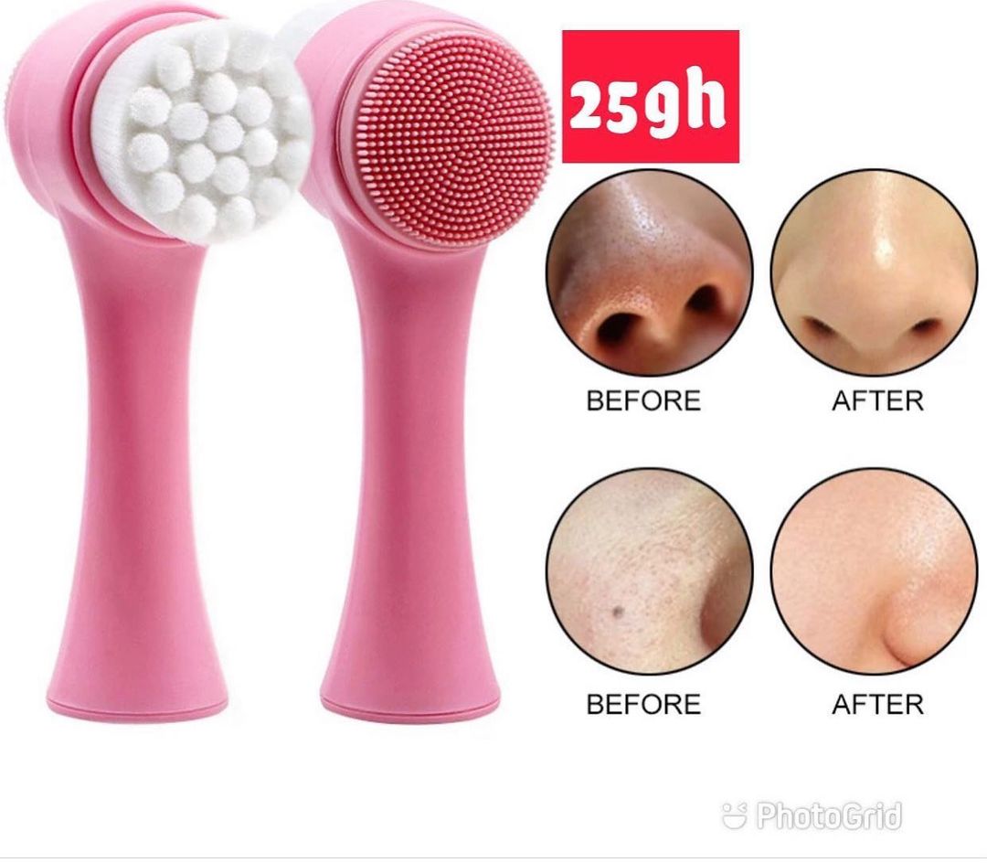 2 in 1 Facial Cleaning Brush Portable (Double-sided)