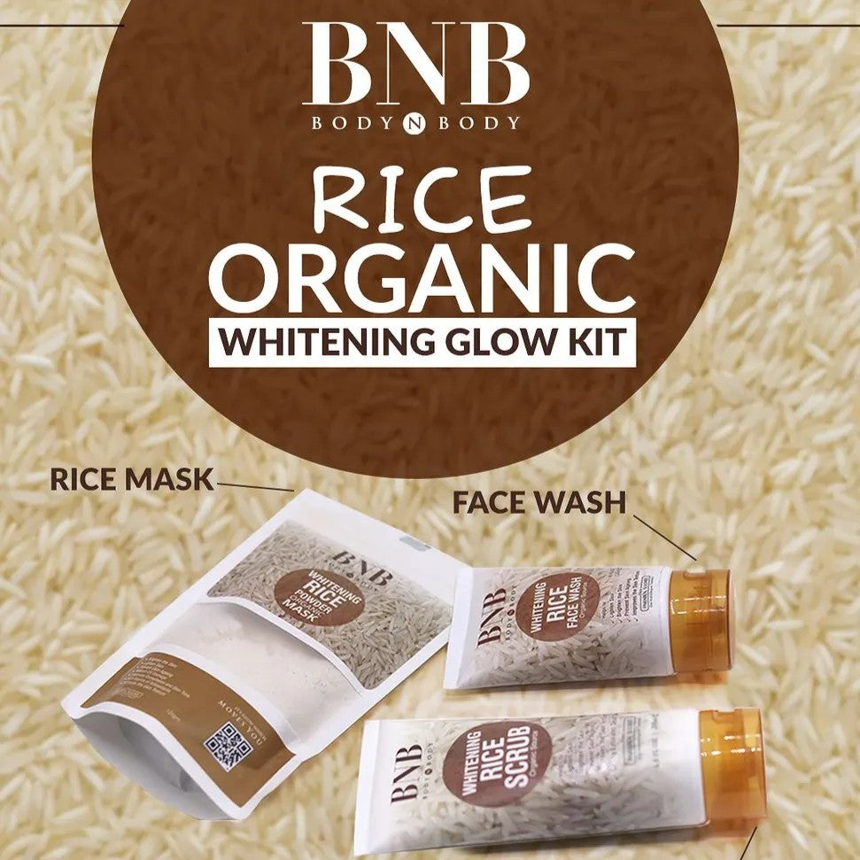 original 3-IN-1 BNB Rice Extract Brilliance Kit - BK ONLINE SHOP