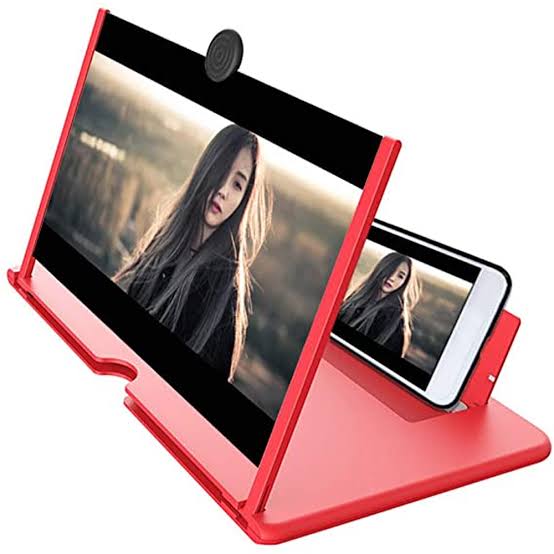 Mobile Phone Screen Magnifier, 3D Foldable Stand