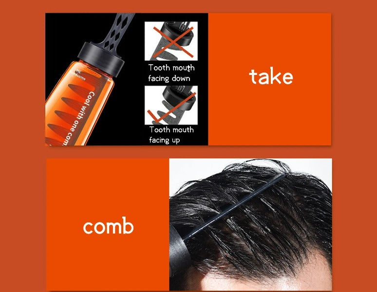 Hair Styling Gel With Comb - BK ONLINE SHOP