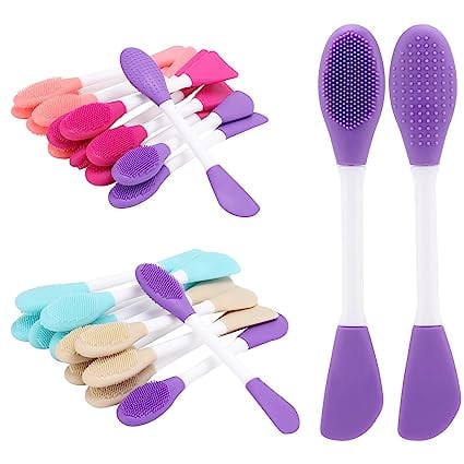 ( PACK OF 2 ) SILICONE FACE MASK BRUSH