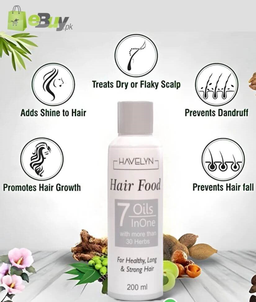 HAVELYN'S HAIR FOOD OIL(7 IN 1) - BK ONLINE SHOP