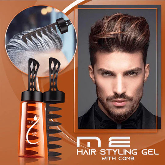 Hair Styling Gel With Comb - BK ONLINE SHOP