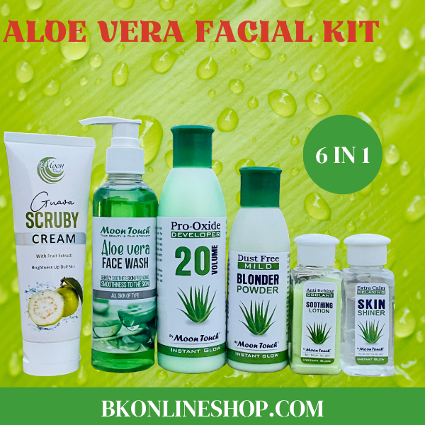 Original aloe vera facial kit(6 in 1) - BK ONLINE SHOP