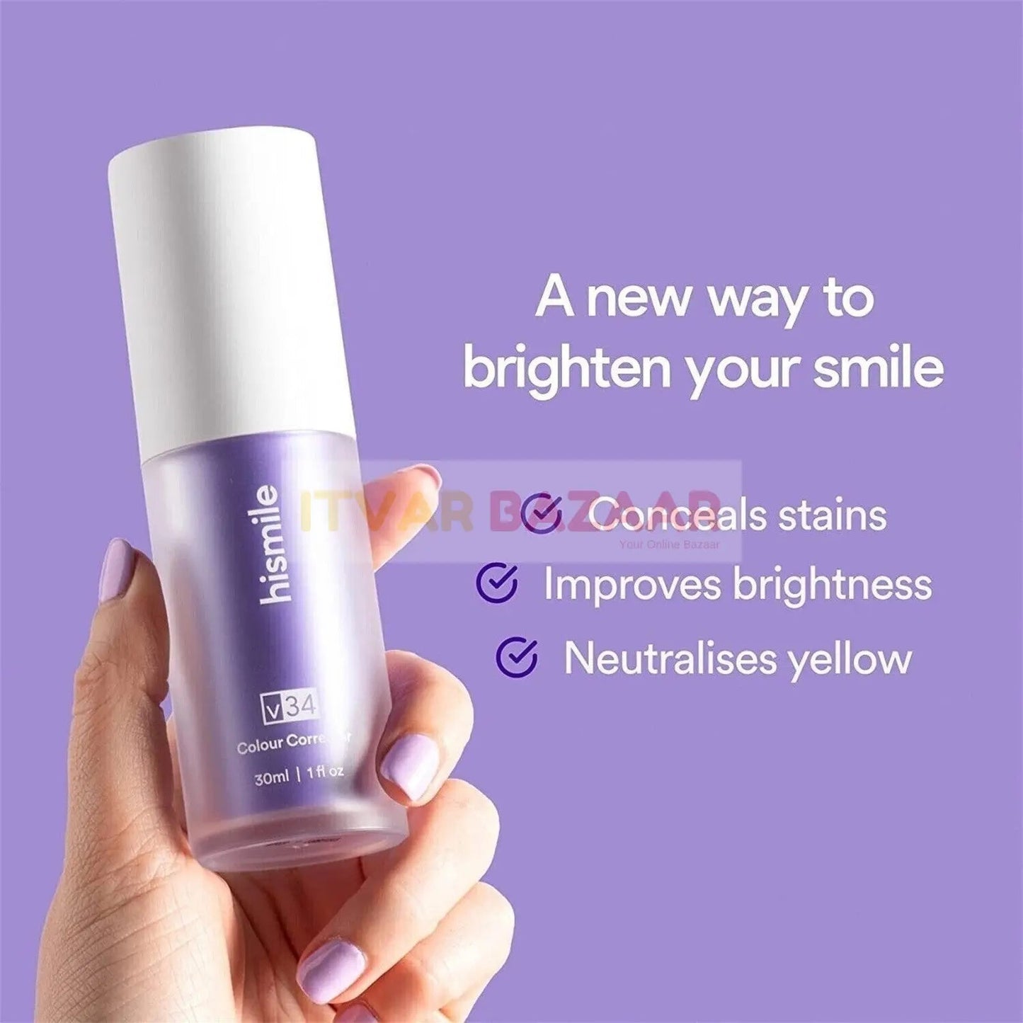 Hismile V34 Colour Corrector Serum