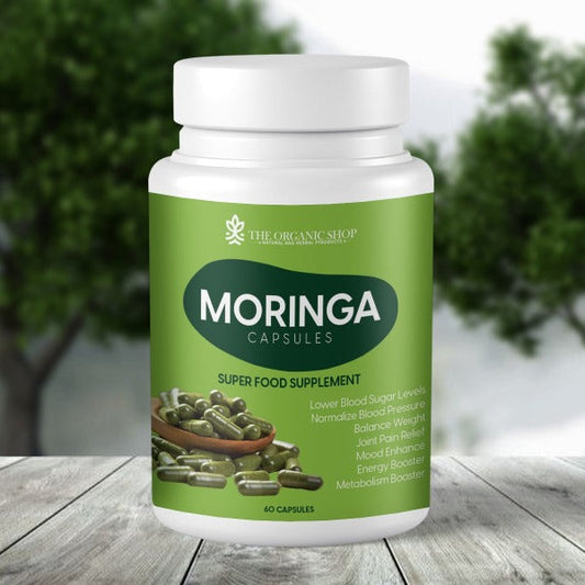 Organic Moringa Capsules - BK ONLINE SHOP