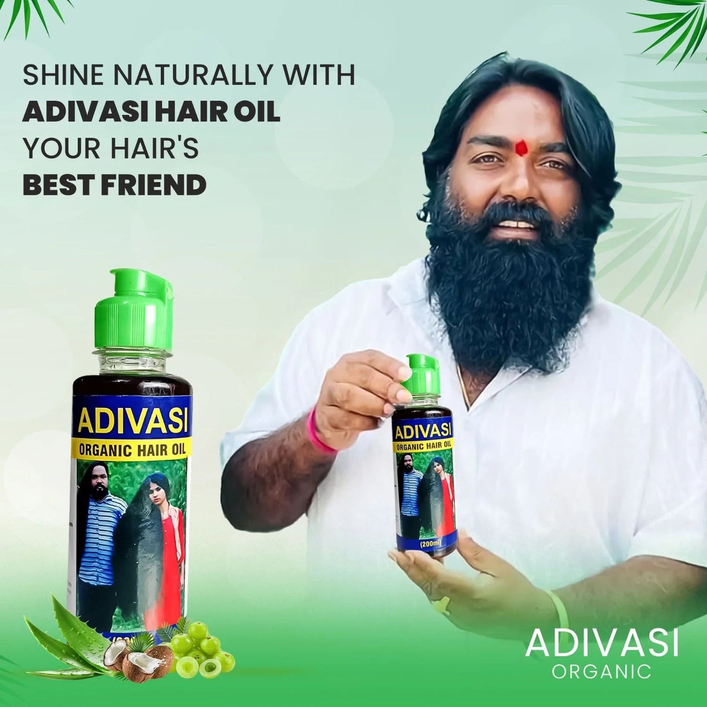 Adivasi Herbal Hair Oil 100% Original